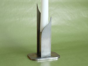 Contemporary candle holder Punzi